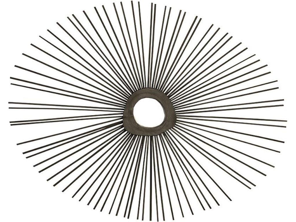 Spoke Mirror, Burnt, Round - main image