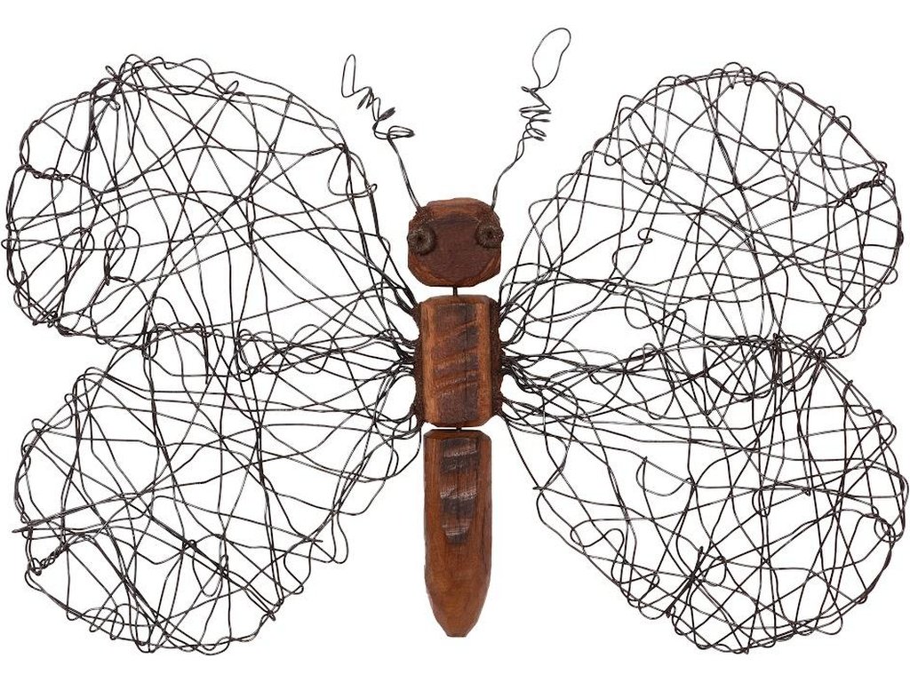 Wire Wing Butterfly Wall Art, MD - main image