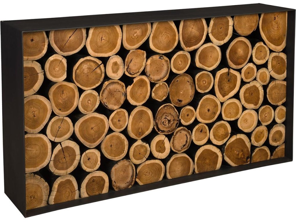 Boscage Console Table, Iron Frame - main image