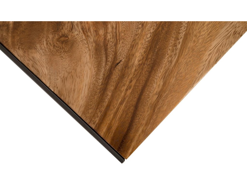 Iron Frame Stool, Natural - image 2
