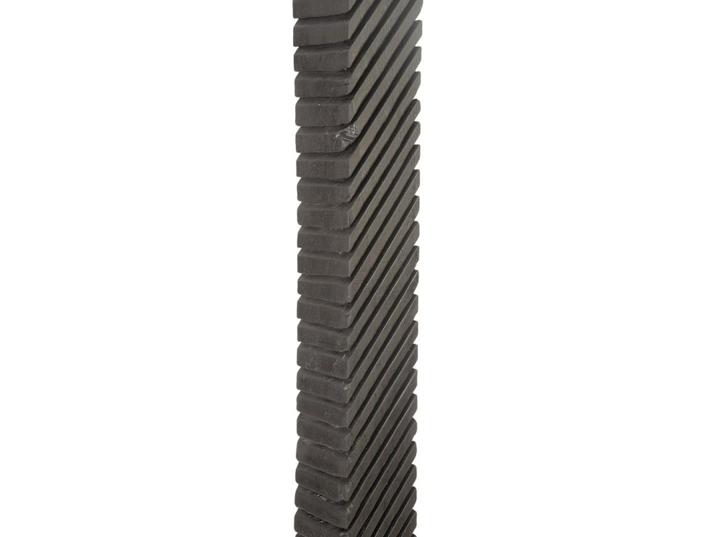 Black Wood Abstract Sculpture, Assorted with Natural Characteristics - image 3