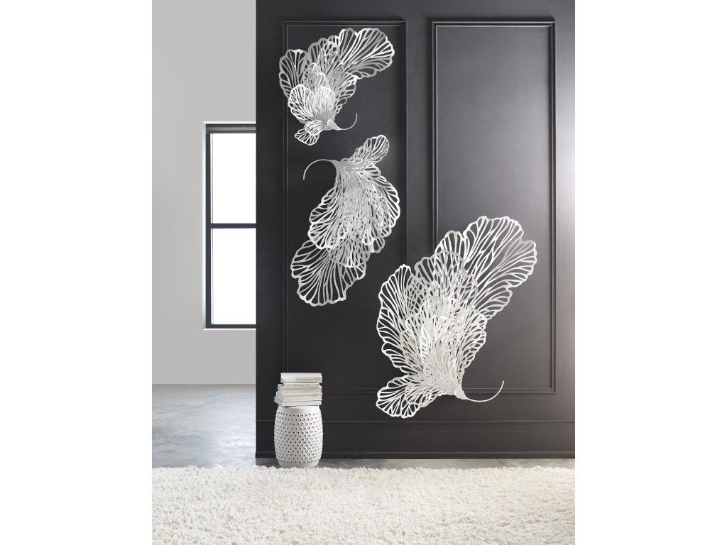 Butterfly Wall Art, White, MD - image 1