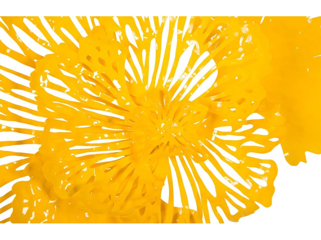 Flower Wall Art, Small, Dandelion, Metal - image 3