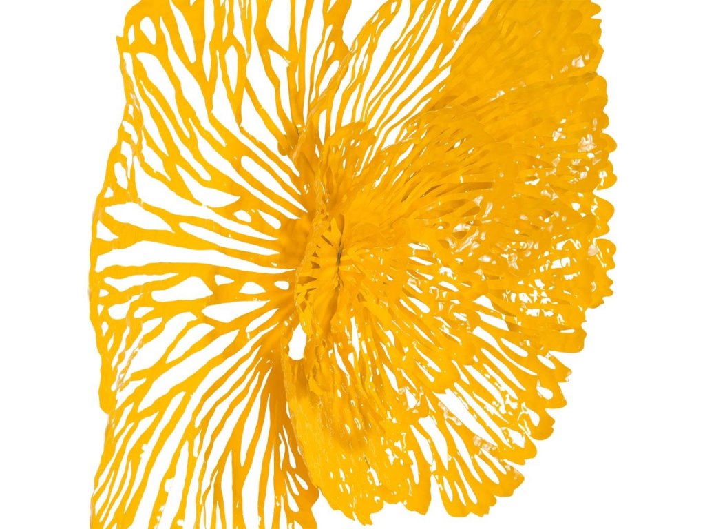 Flower Wall Art, Medium, Dandelion, Metal - image 1