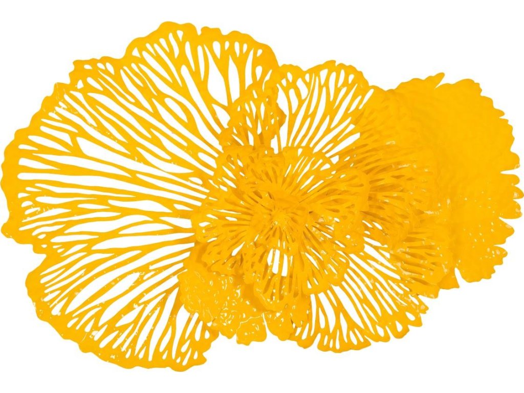 Flower Wall Art, Medium, Dandelion, Metal - main image