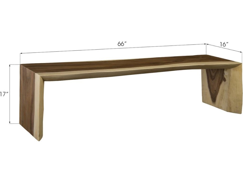 Waterfall Bench, Natural - image 3