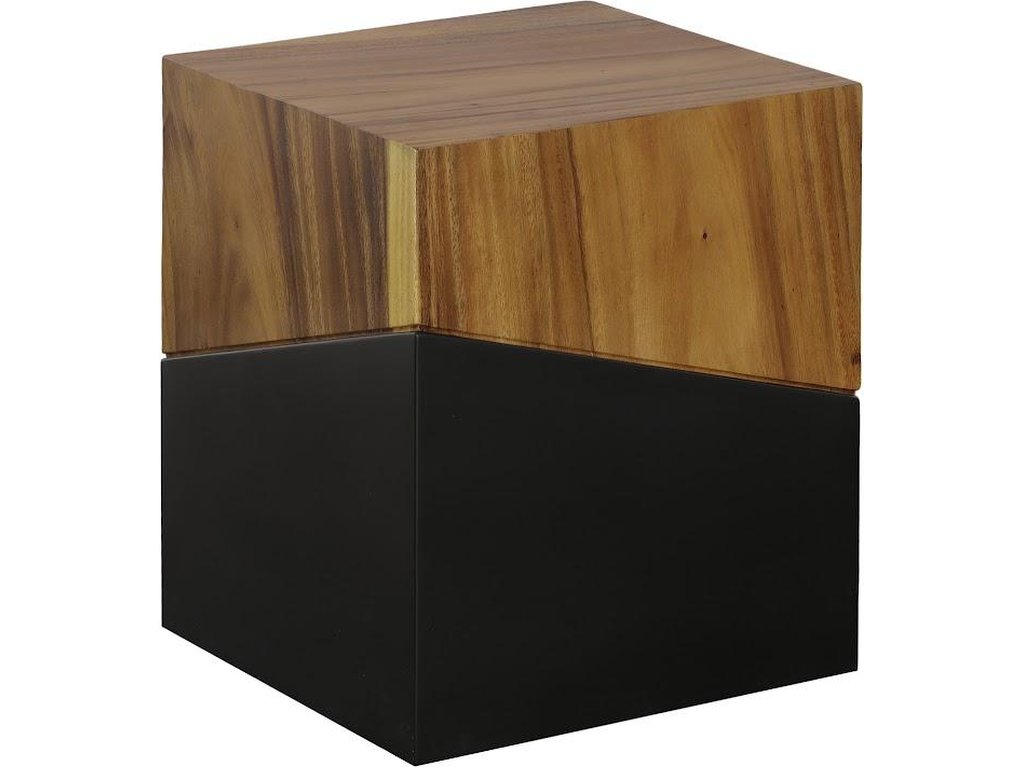 Geometry Stool, Natural - image 2