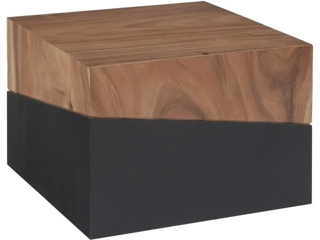Geometry Small Coffee Table, Natural - Alternative View