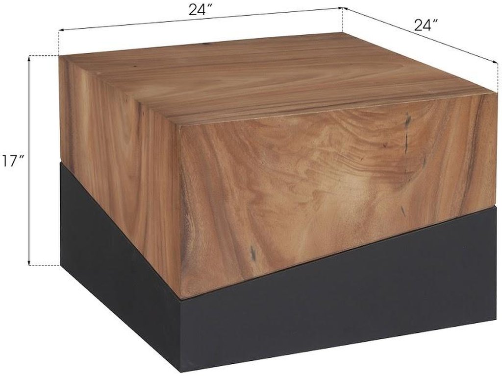 Geometry Small Coffee Table, Natural - image 4