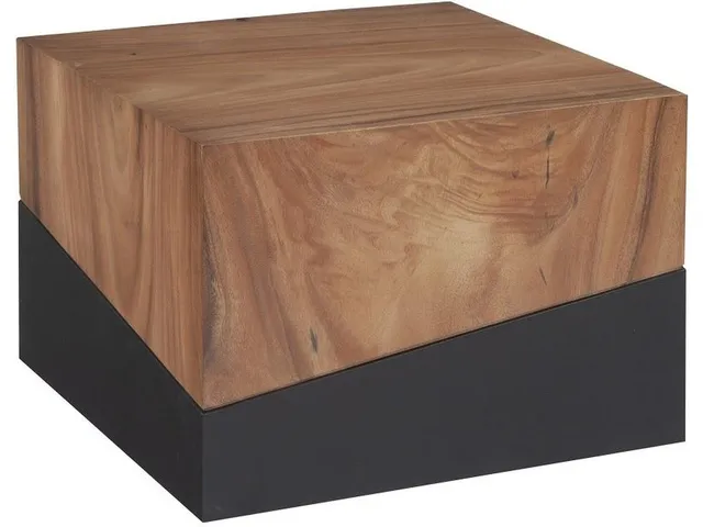 Geometry Small Coffee Table, Natural