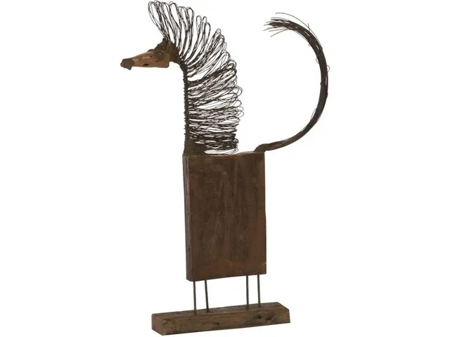 Wire Horse Sculpture, Big Body