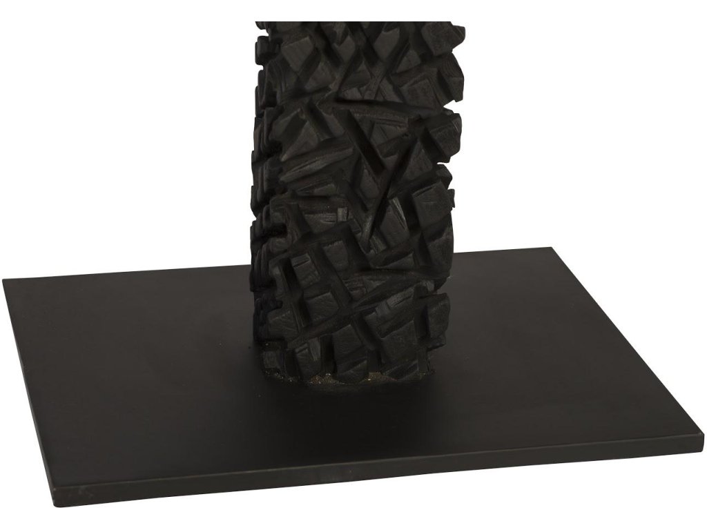 Post Set of 3, Metal Base, Burnt - image 3