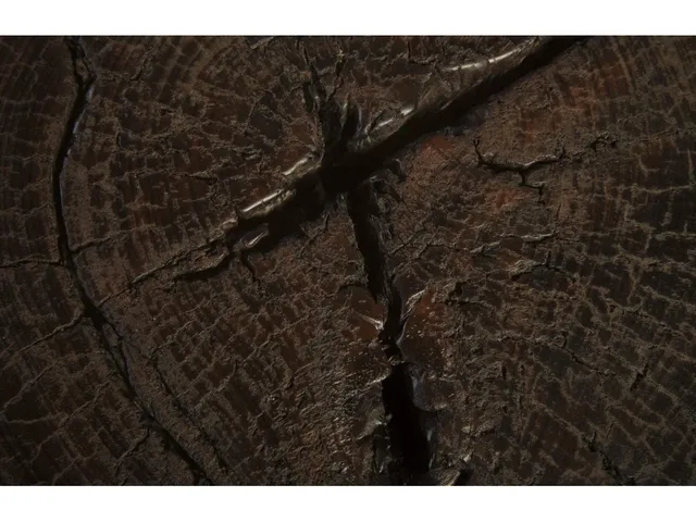 Black Wood Stool - Alternative View