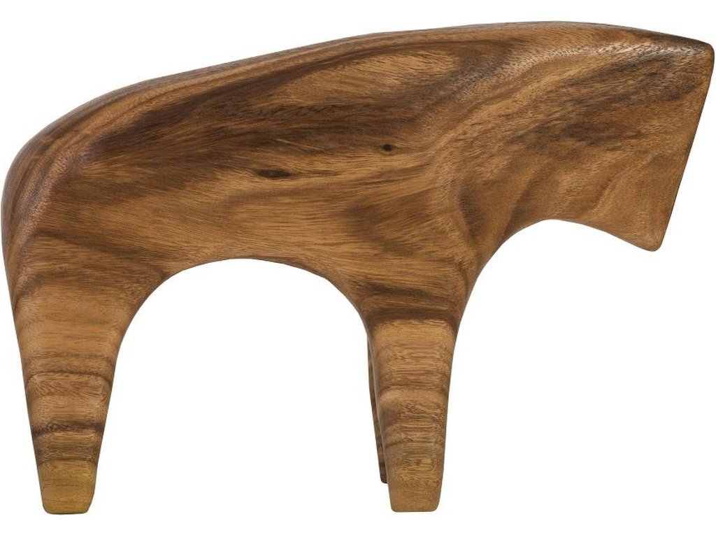 Bull Sculpture, Natural - image 1