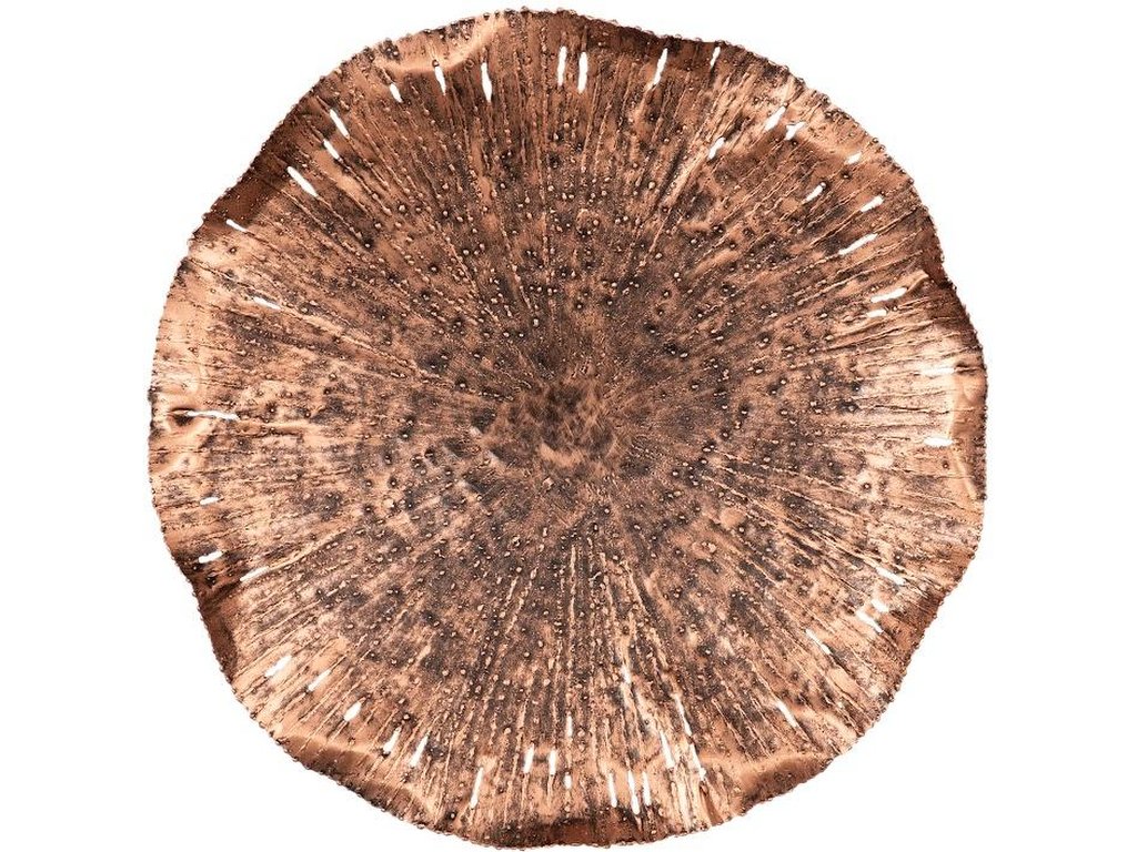 Lotus Wall Art, Copper/Black, MD - main image