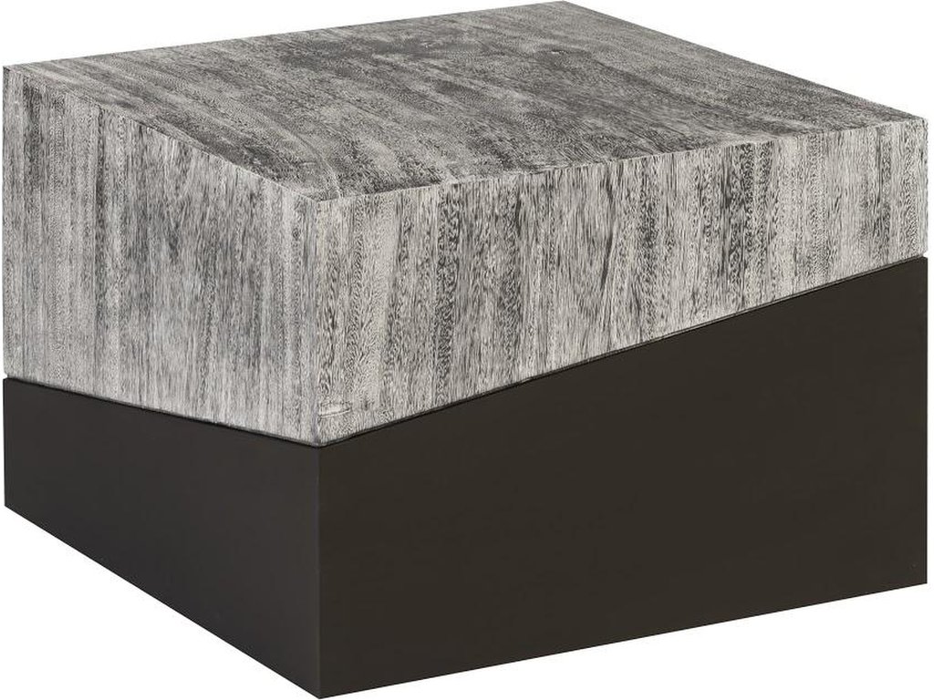 Geometry Small Coffee Table, Gray Stone - main image