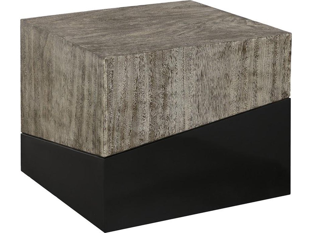 Geometry Side Table, Gray Stone - image 2