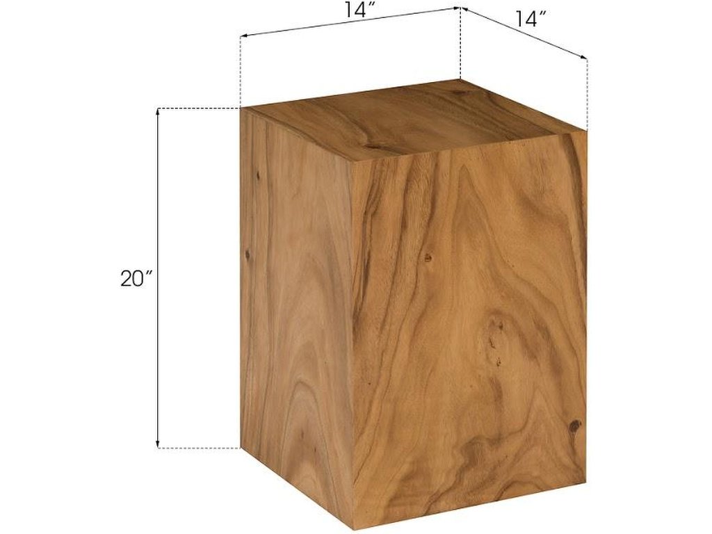 Prism Pedestal, Small, Natural - image 3