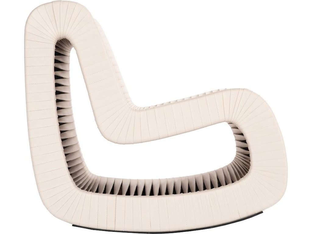 Seat Belt Rocking Chair, Beige/Beige - image 2