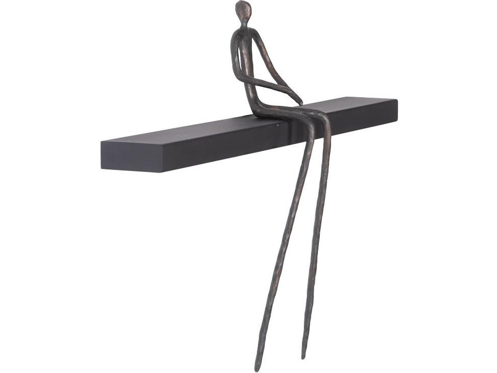 Moveable Man on Shelf, Sitting, B - image 1