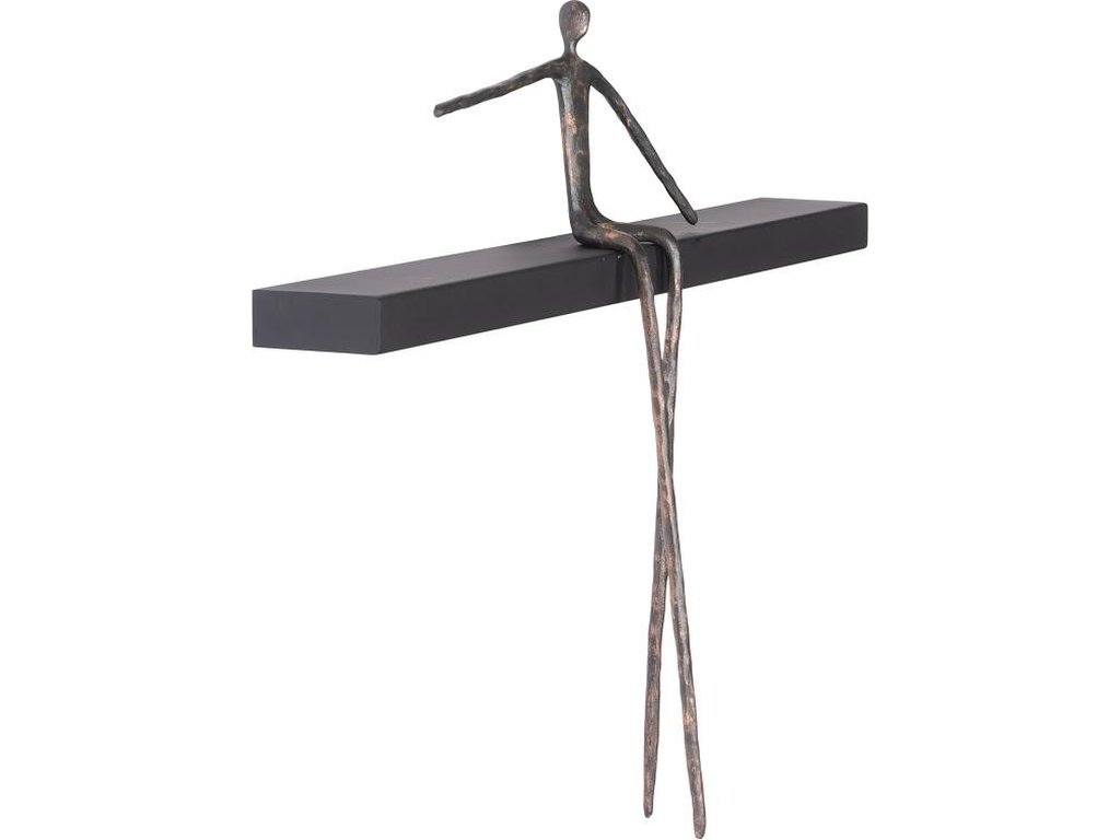 Moveable Man on Shelf, Sitting, C - image 1