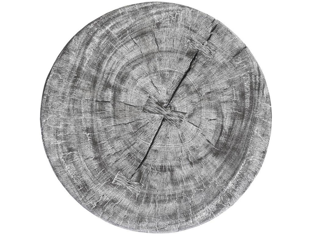 Hour Glass Side Table, Gray Stone - image 1