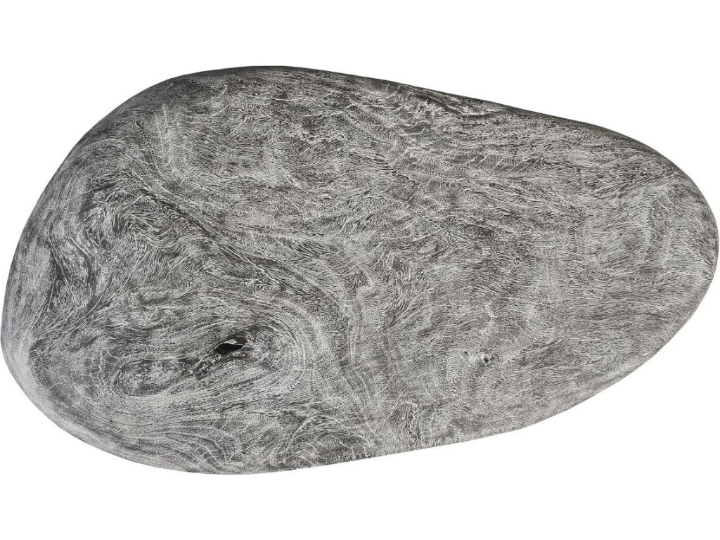 Skipping Stone Coffee Table With Forged Legs, SM - image 2