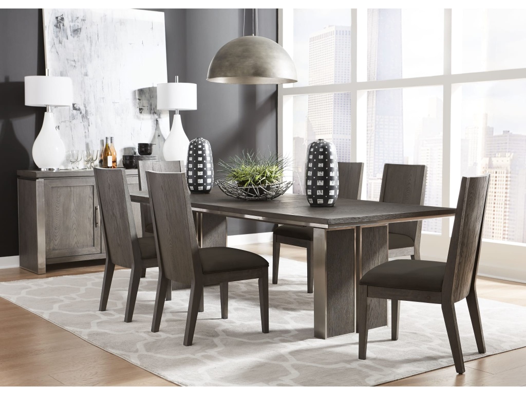 Plata Dining Chair in Thunder Grey - image 1