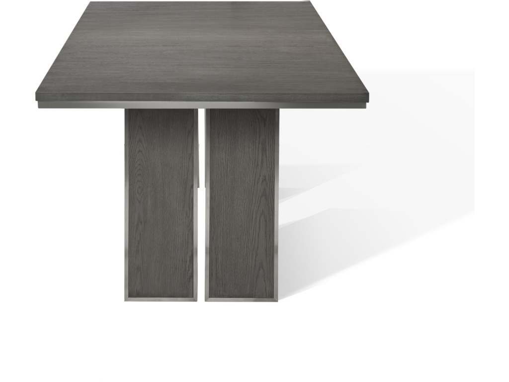 Plata Extension Dining Table in Thunder Grey - image 11