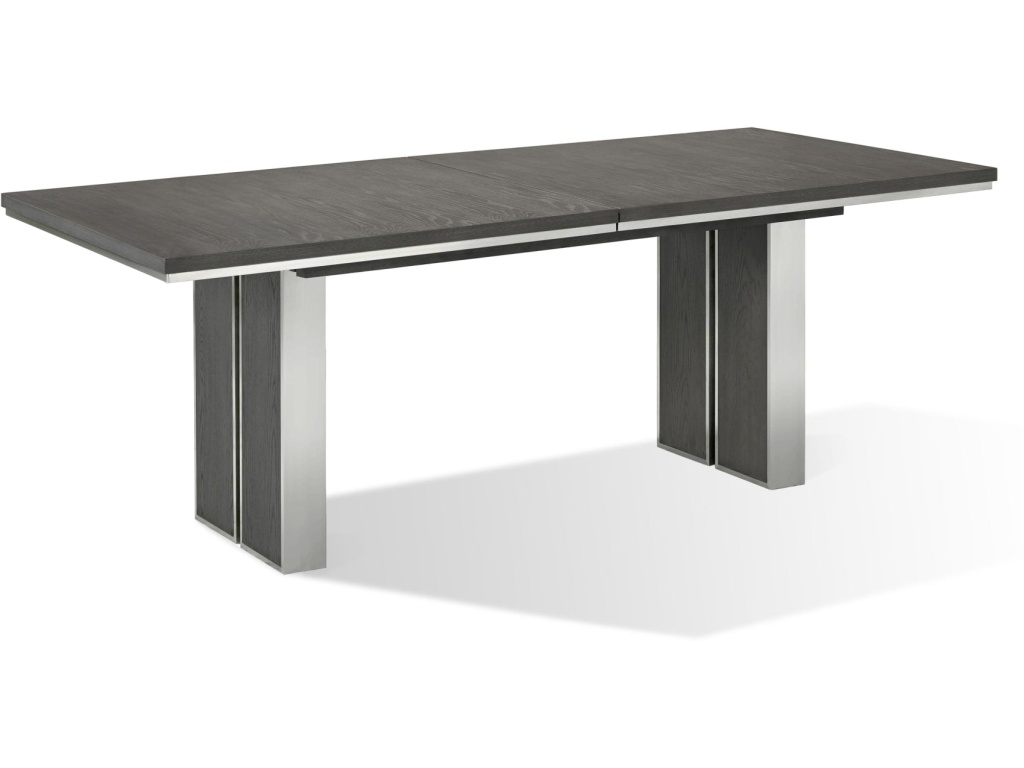Plata Extension Dining Table in Thunder Grey - image 6
