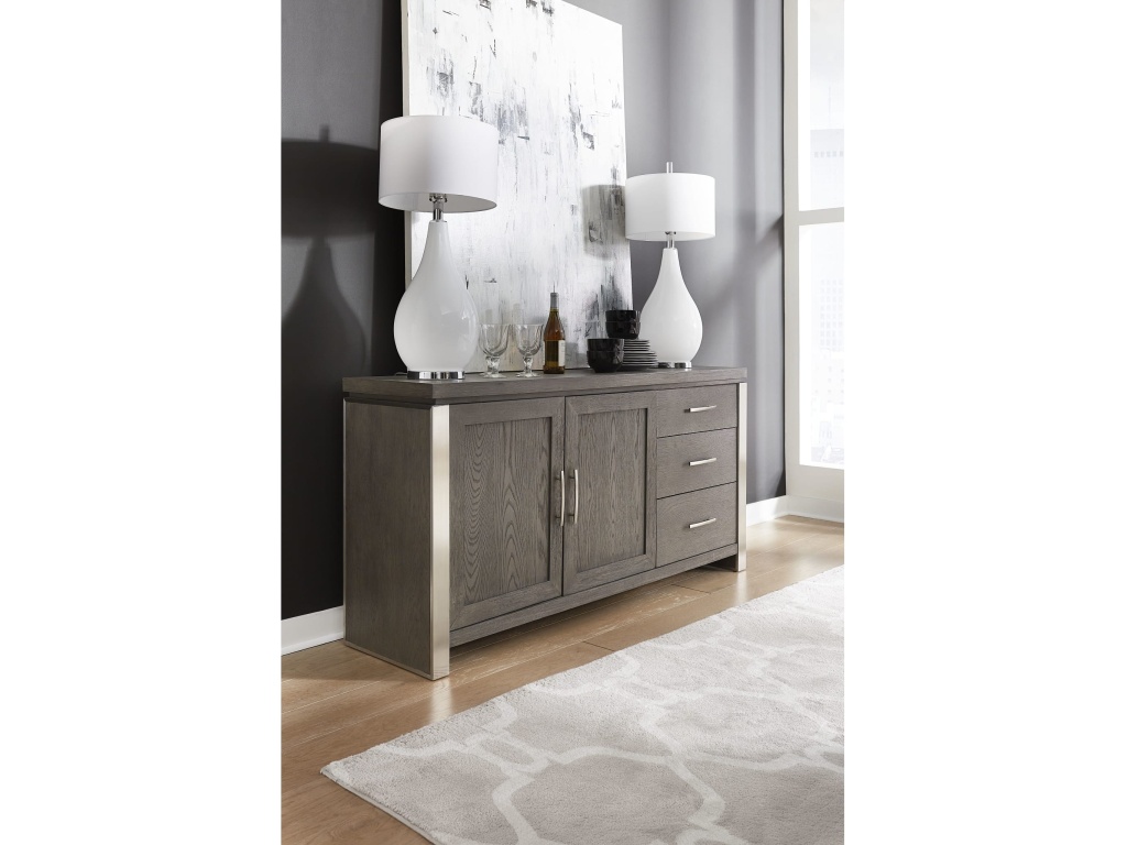 Plata Sideboard in Thunder Grey - main image