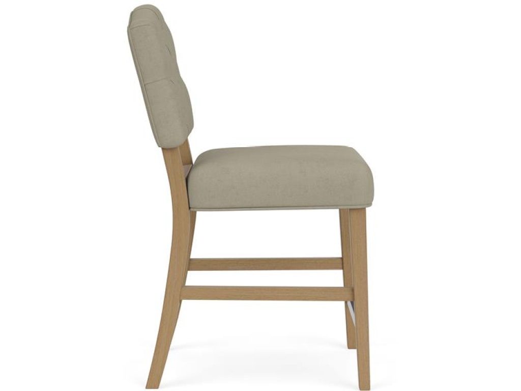 Button Tufted Upholstered Stool - image 6