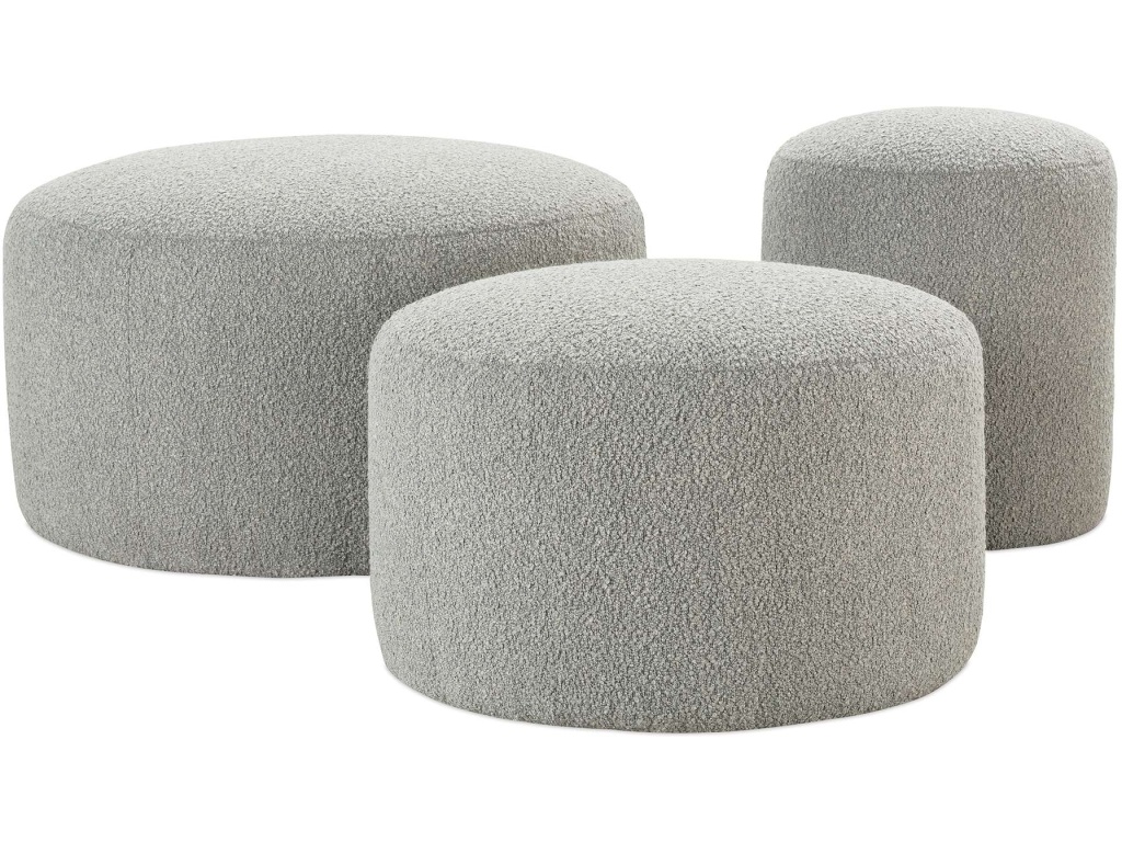 Rowe Cleo 17" Ottoman, alternate view 1