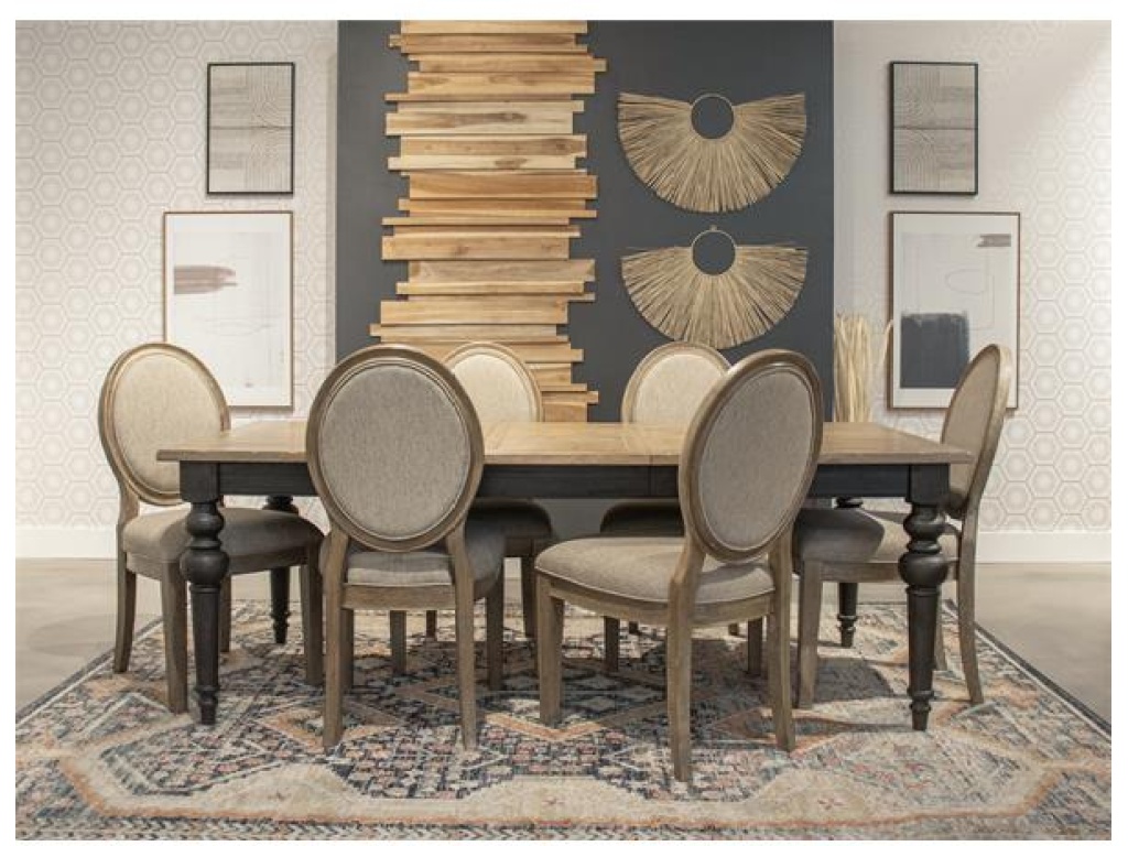 Upholstered Oval Side Chair - image 2