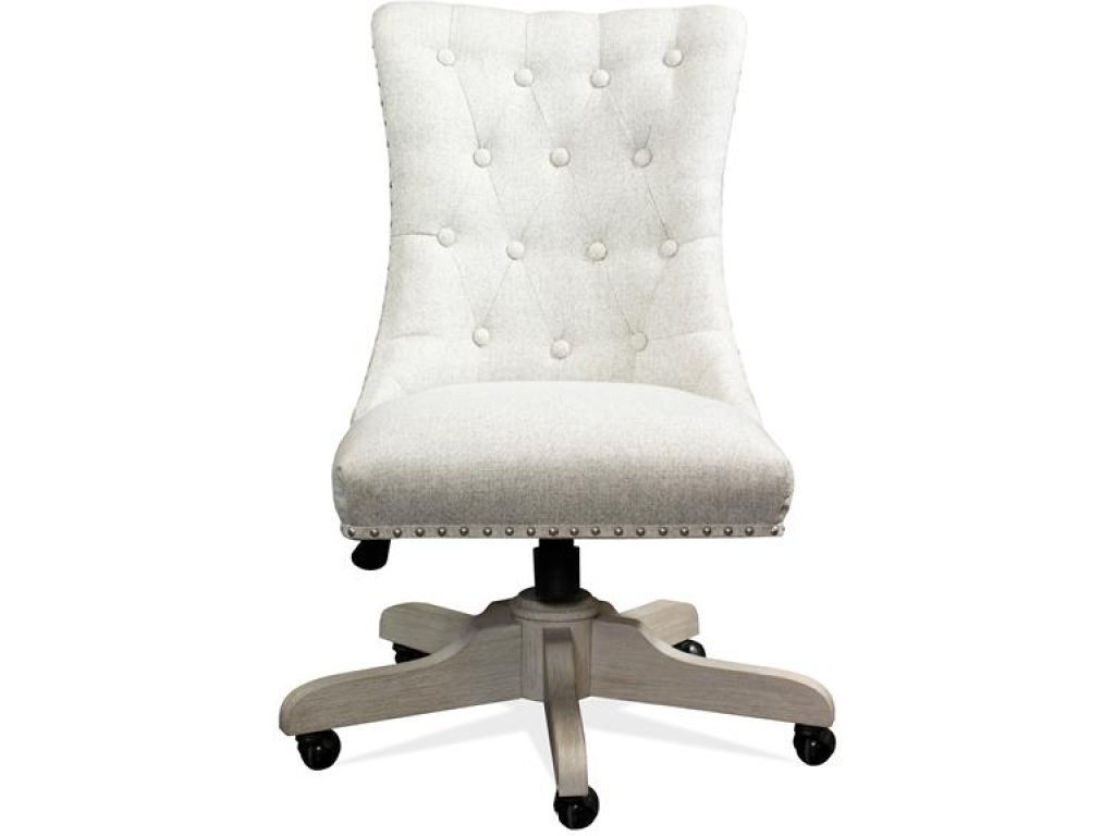 Upholstered Desk Chair - image 1