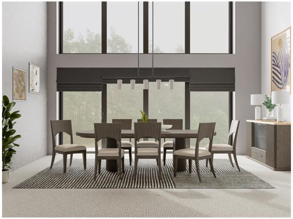 Double Pedestal Dining Table Top - main image