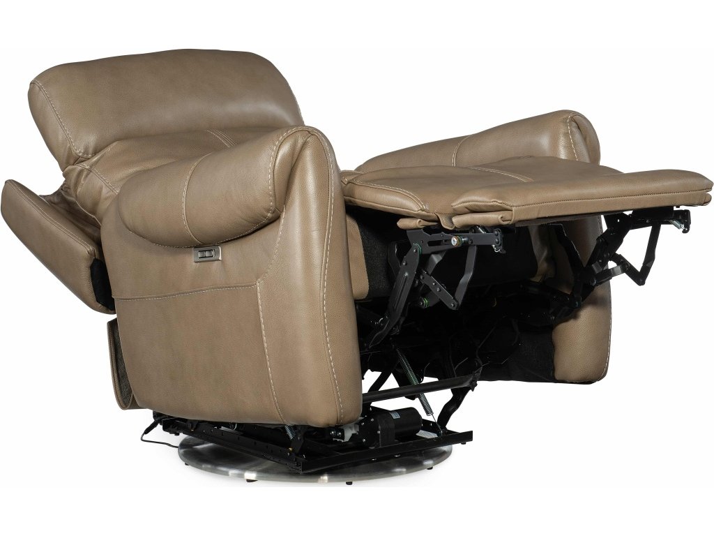 Sterling Swivel Power Recliner with Power Headrest - image 2