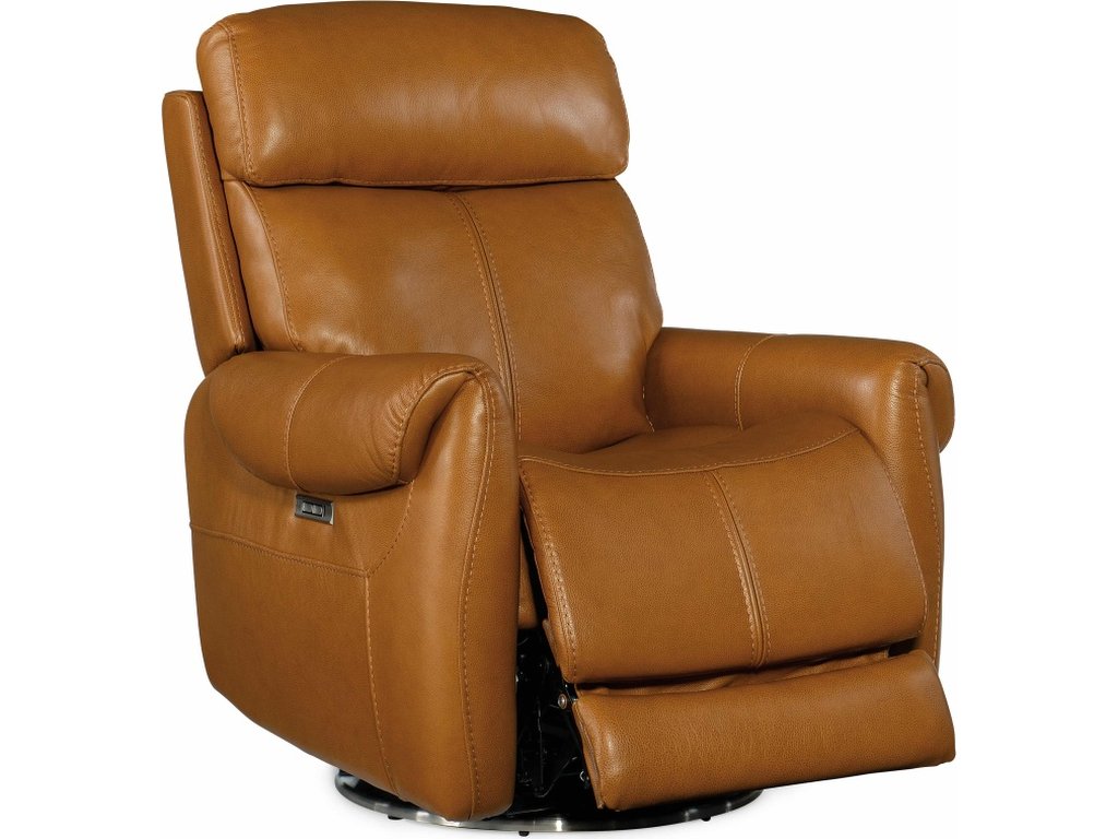 Sterling Swivel Power Recliner with Power Headrest - image 3