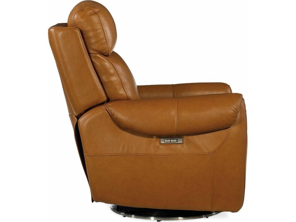 Sterling Swivel Power Recliner with Power Headrest - image 4