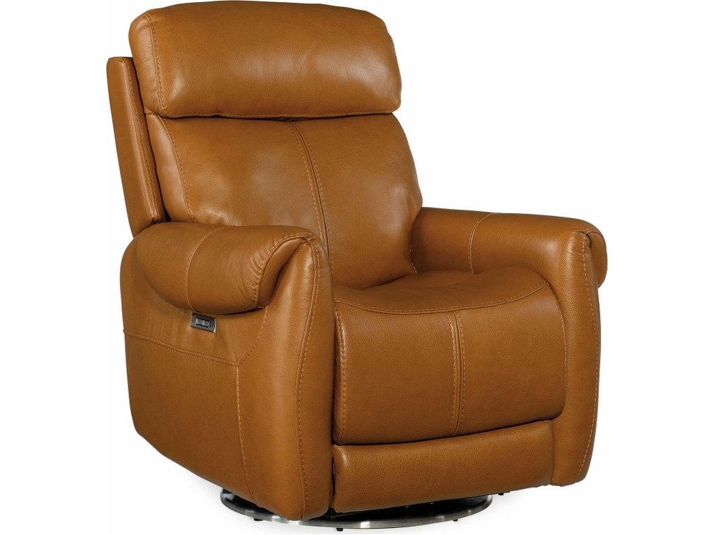Sterling Swivel Power Recliner with Power Headrest - main image