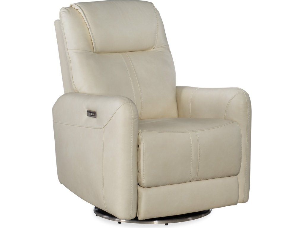 Steffen Swivel Power Recliner with Power Headrest - main image