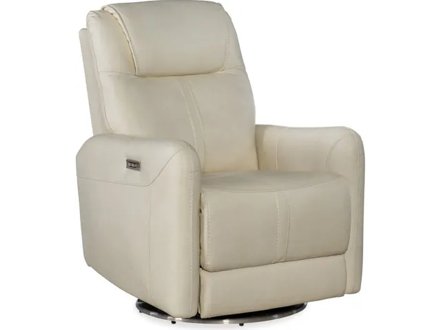Steffen Swivel Power Recliner with Power Headrest