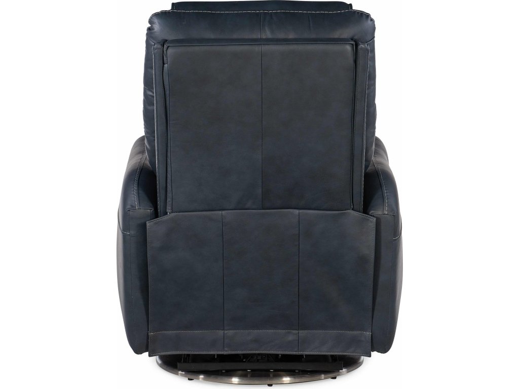 Steffen Swivel Power Recliner with Power Headrest - image 1