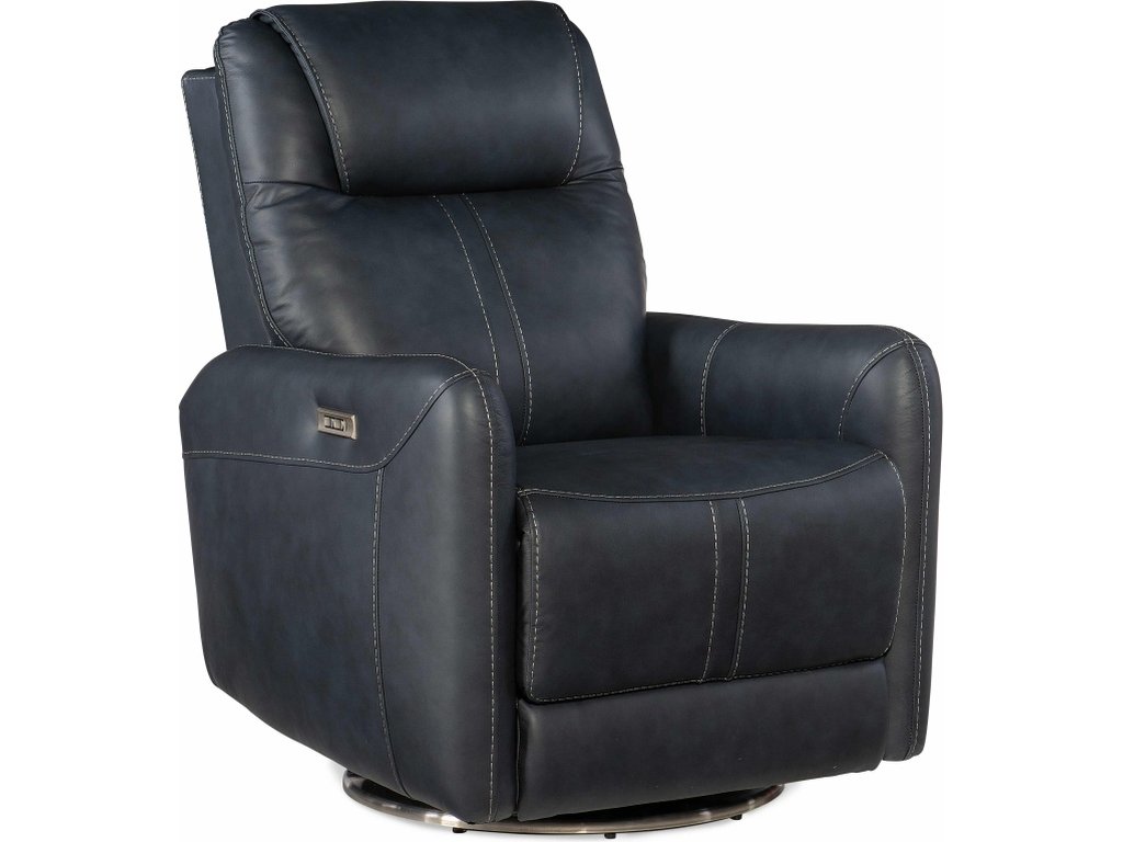 Steffen Swivel Power Recliner with Power Headrest - main image