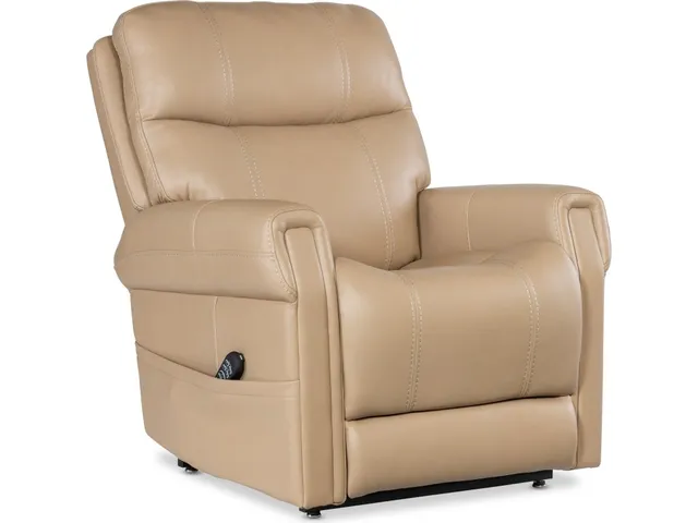 Carroll Power Recliner with Power Headrest, Lumbar & Lift