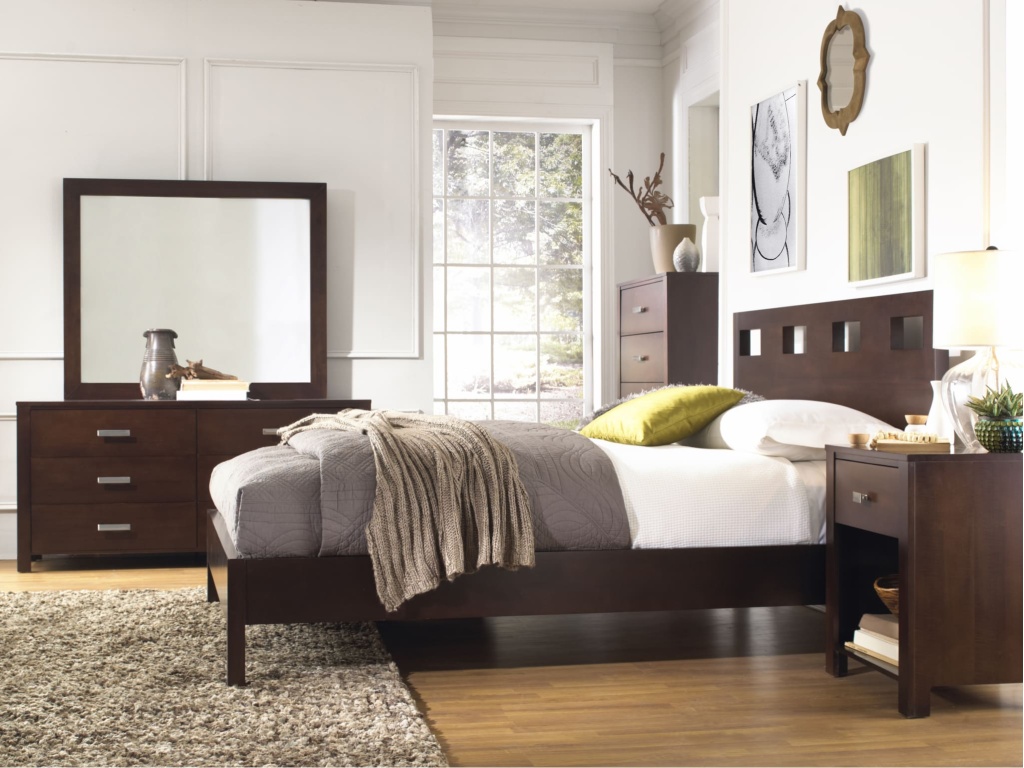 Riva Six Drawer Dresser in Chocolate Brown (2024) - main image