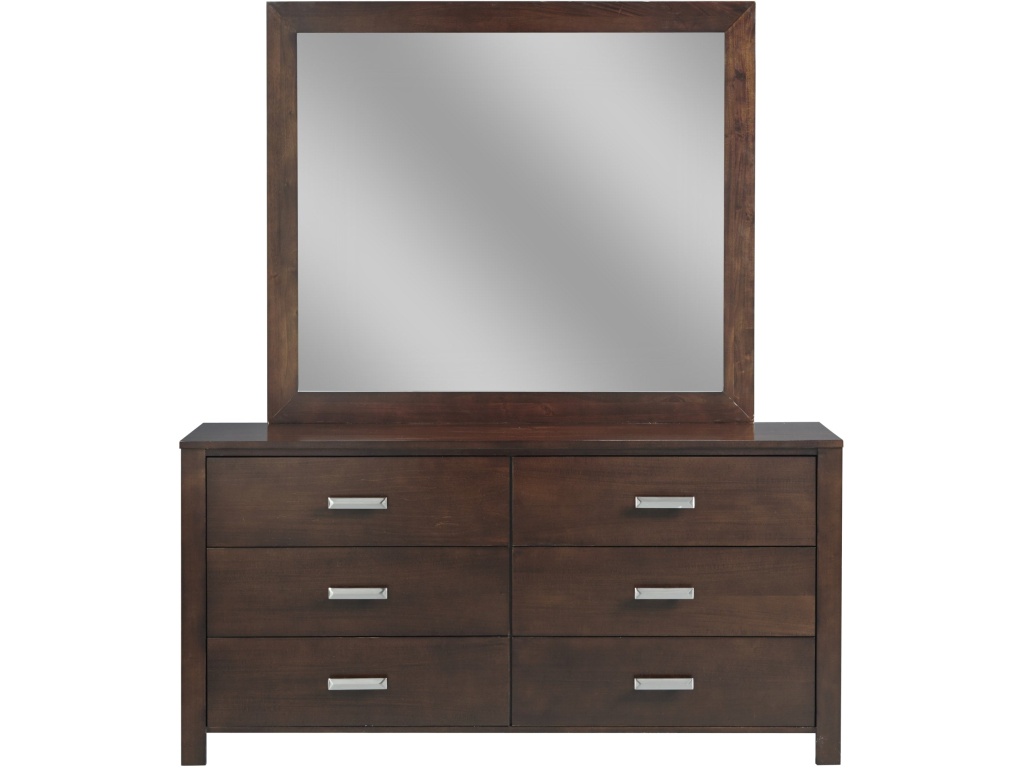 Riva Six Drawer Dresser in Chocolate Brown (2024) - image 1