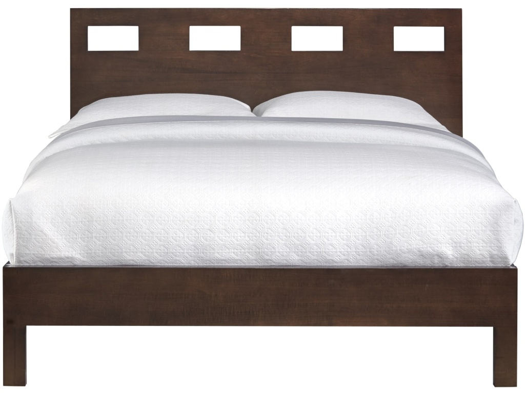 Riva Wood Bed in Chocolate Brown - image 3