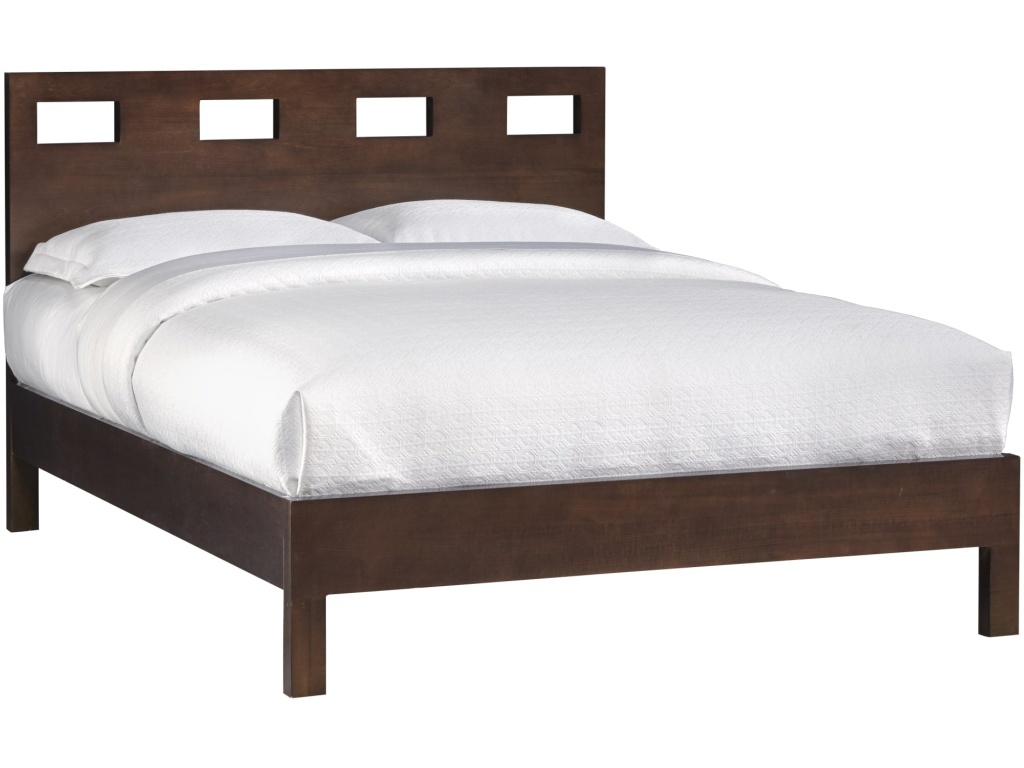 Riva Wood Bed in Chocolate Brown - image 4
