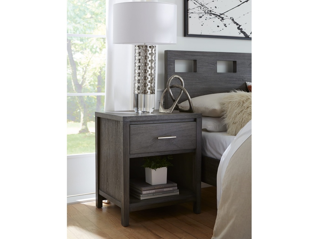 Riva Wood Bed in Sharkskin - image 2